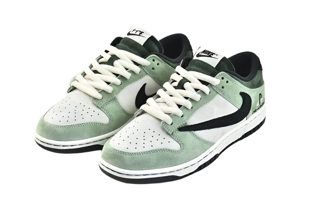 Nike Dunk Low Travis Scott x PlayStation Oil Green