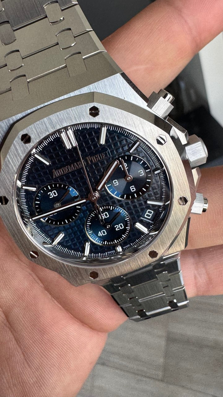 Audemars Piguet Royal Oak Anniversary Chronograph Luxury Automatic Wrist Watch