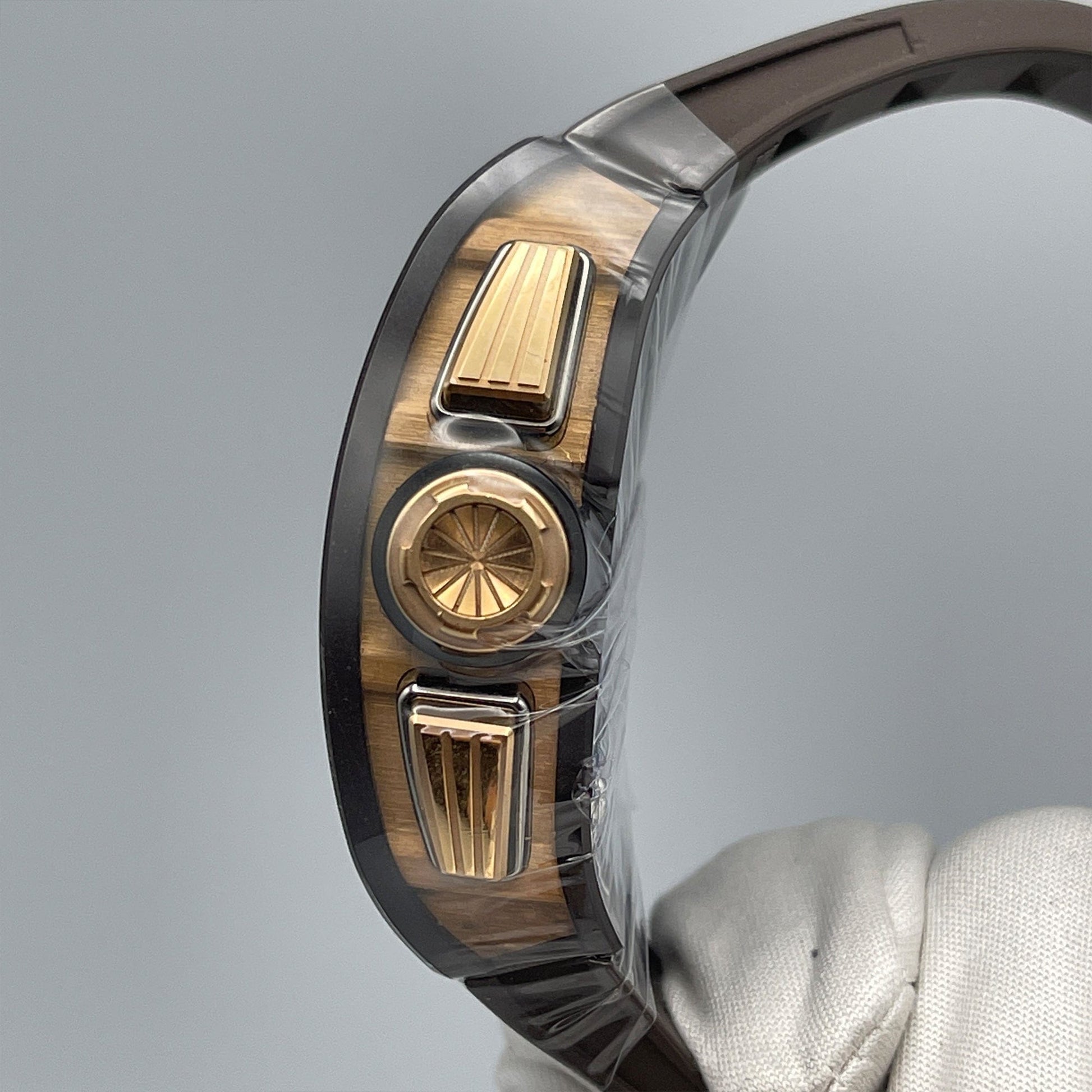 Richard Mille RM 011 Brown Ceramic Rose Gold TZP Asia Edition