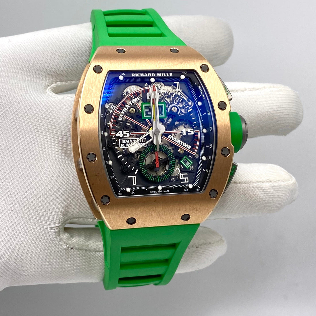 Richard Mille RM 011-01 Flyback Robert Mancini Rose Gold & Titanium