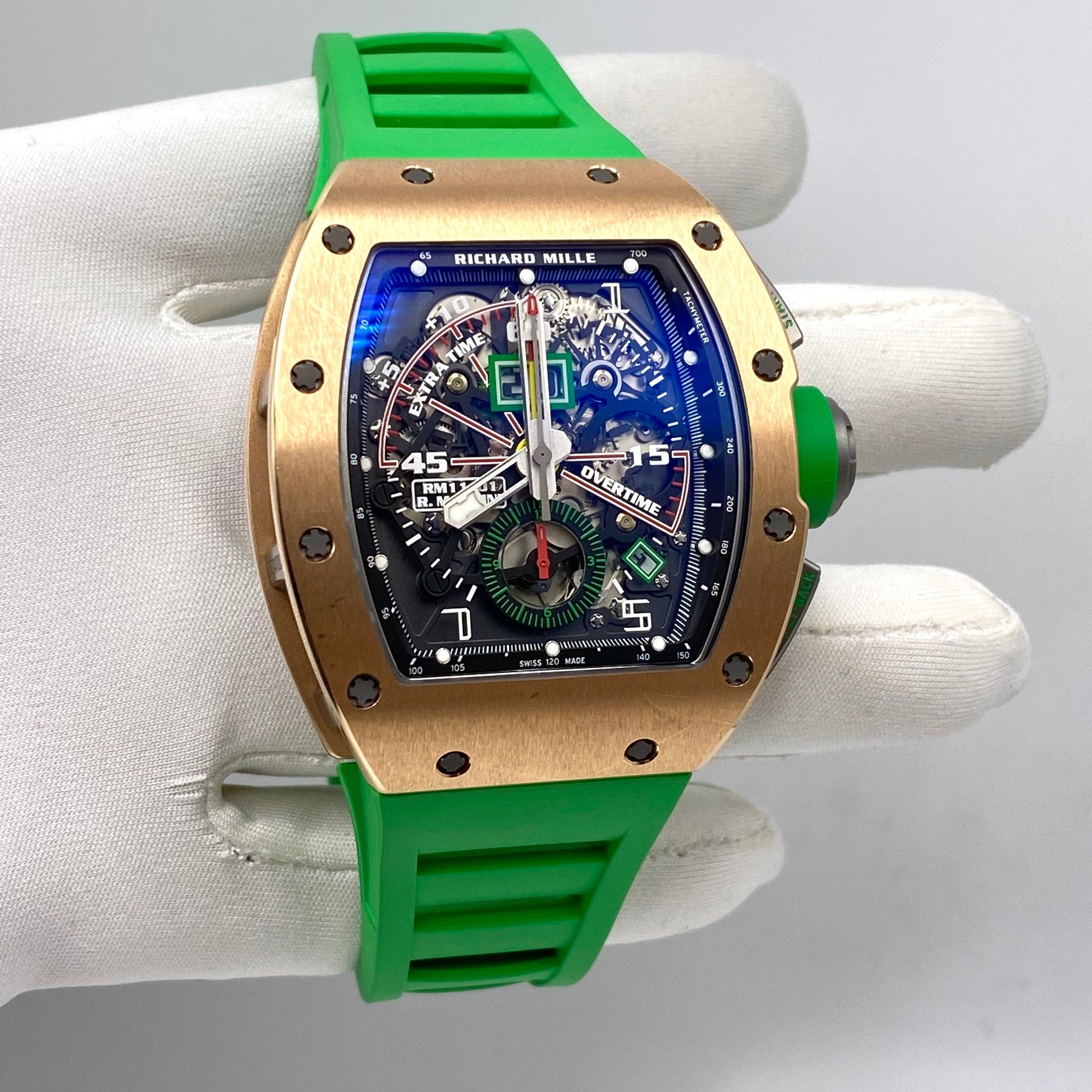 Richard Mille RM 011-01 Flyback Robert Mancini Rose Gold & Titanium