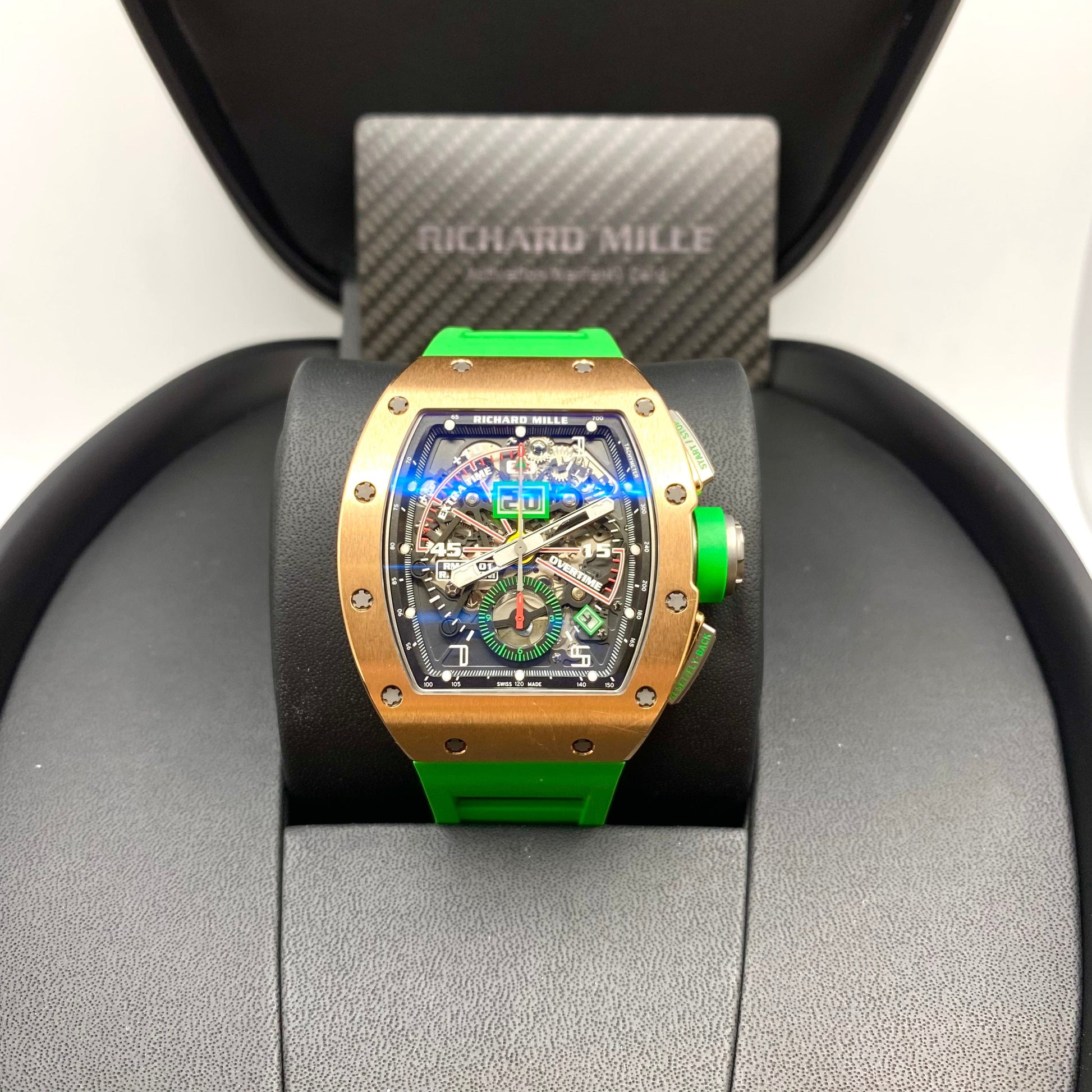 Richard Mille RM 011-01 Flyback Robert Mancini Rose Gold & Titanium