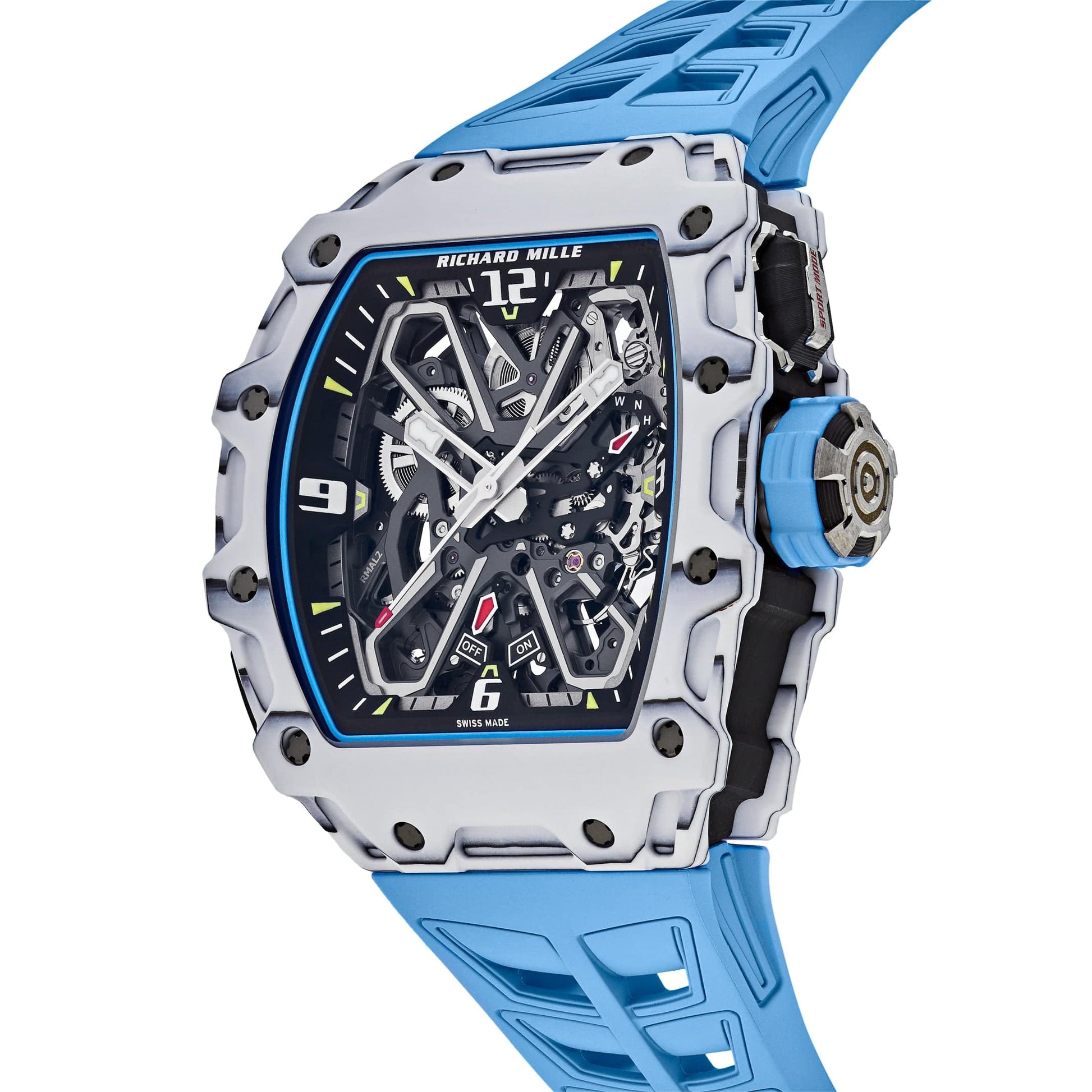 Richard Mille RM 35-03 'Rafael Nadal' Blue Rubber Strap (2024)