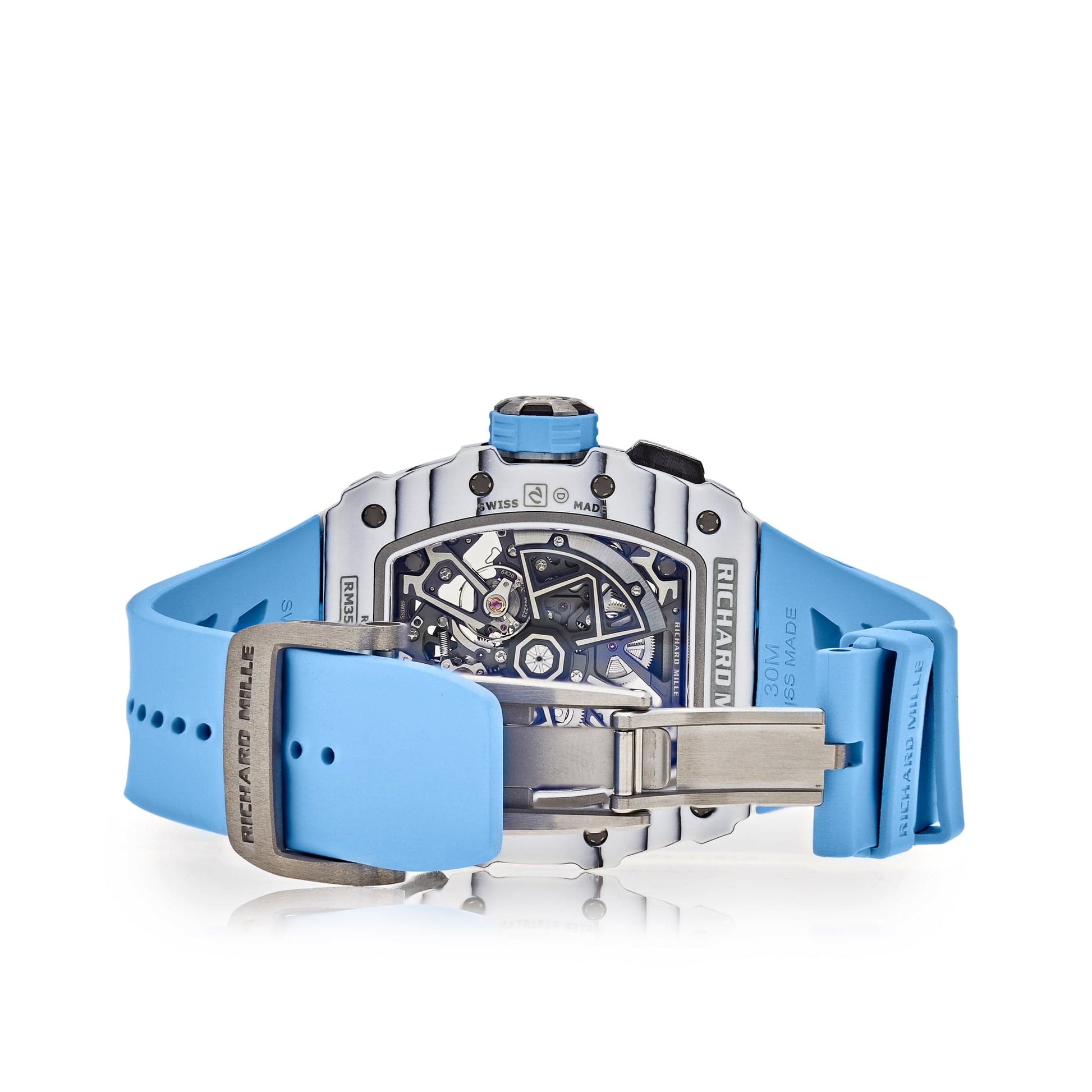 Richard Mille RM 35-03 'Rafael Nadal' Blue Rubber Strap (2024)