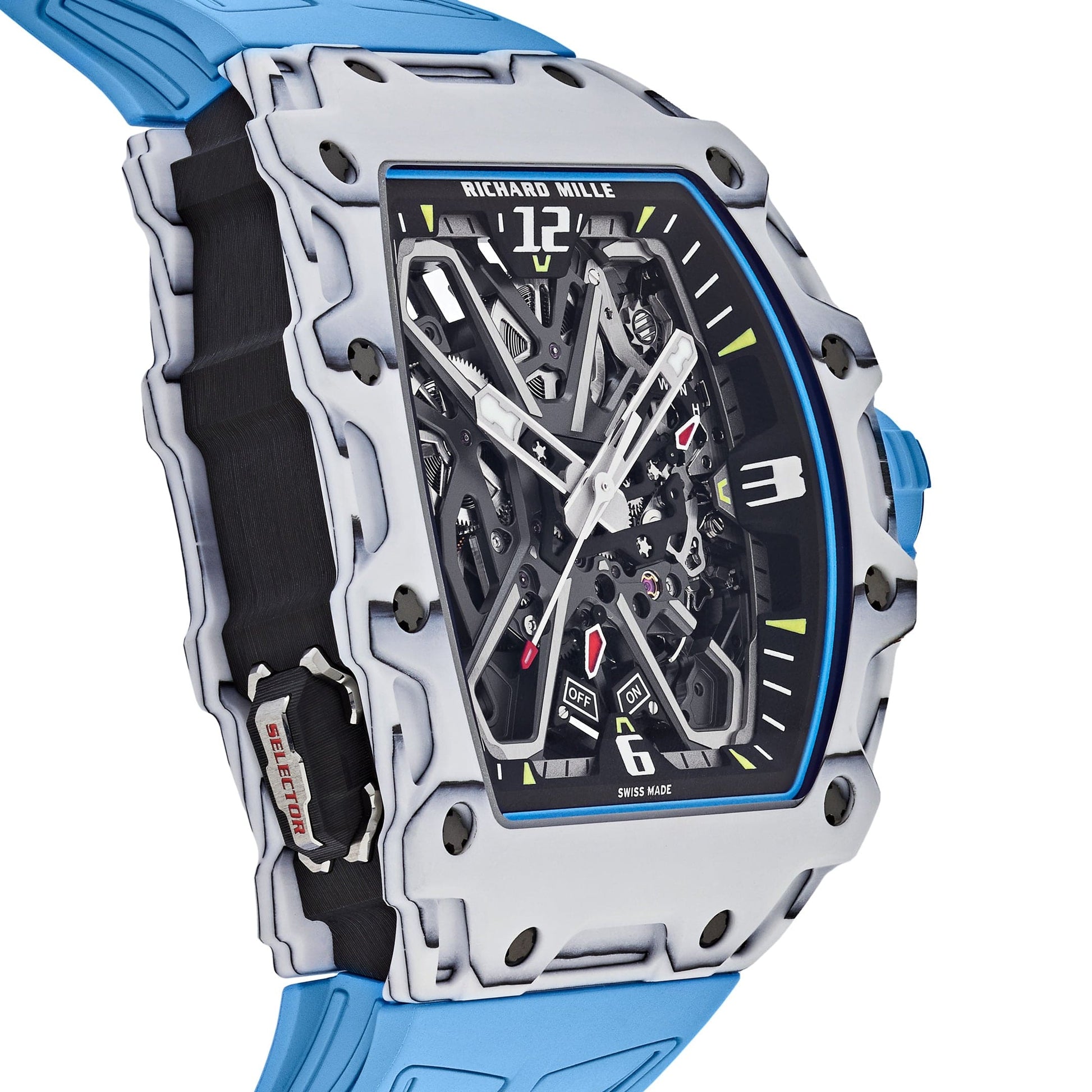 Richard Mille RM 35-03 'Rafael Nadal' Blue Rubber Strap (2024)