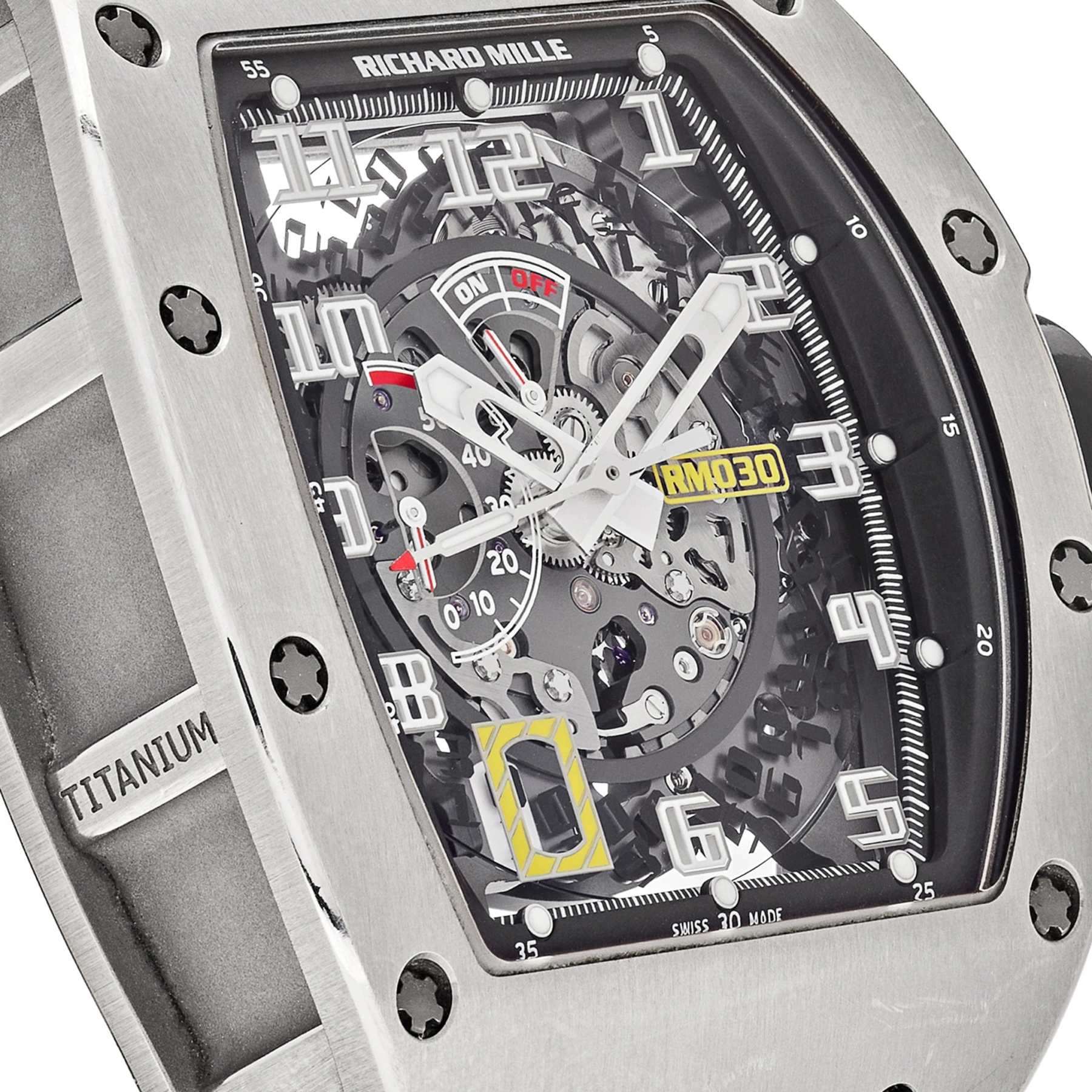 Richard Mille RM 030 White Gold