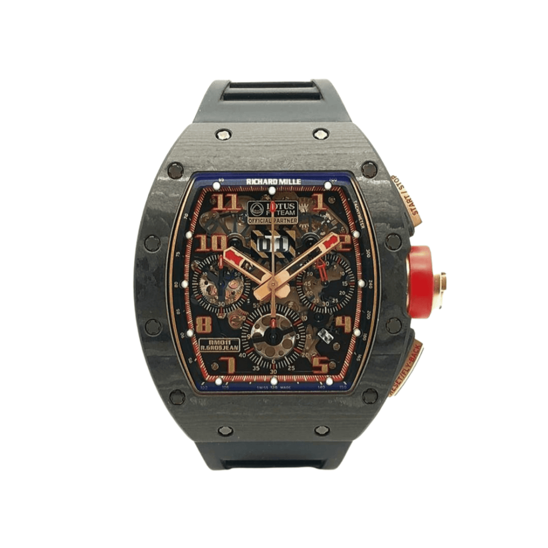 Richard Mille RM 011 Romain Grosjean "Lotus F1" Carbon NTPT