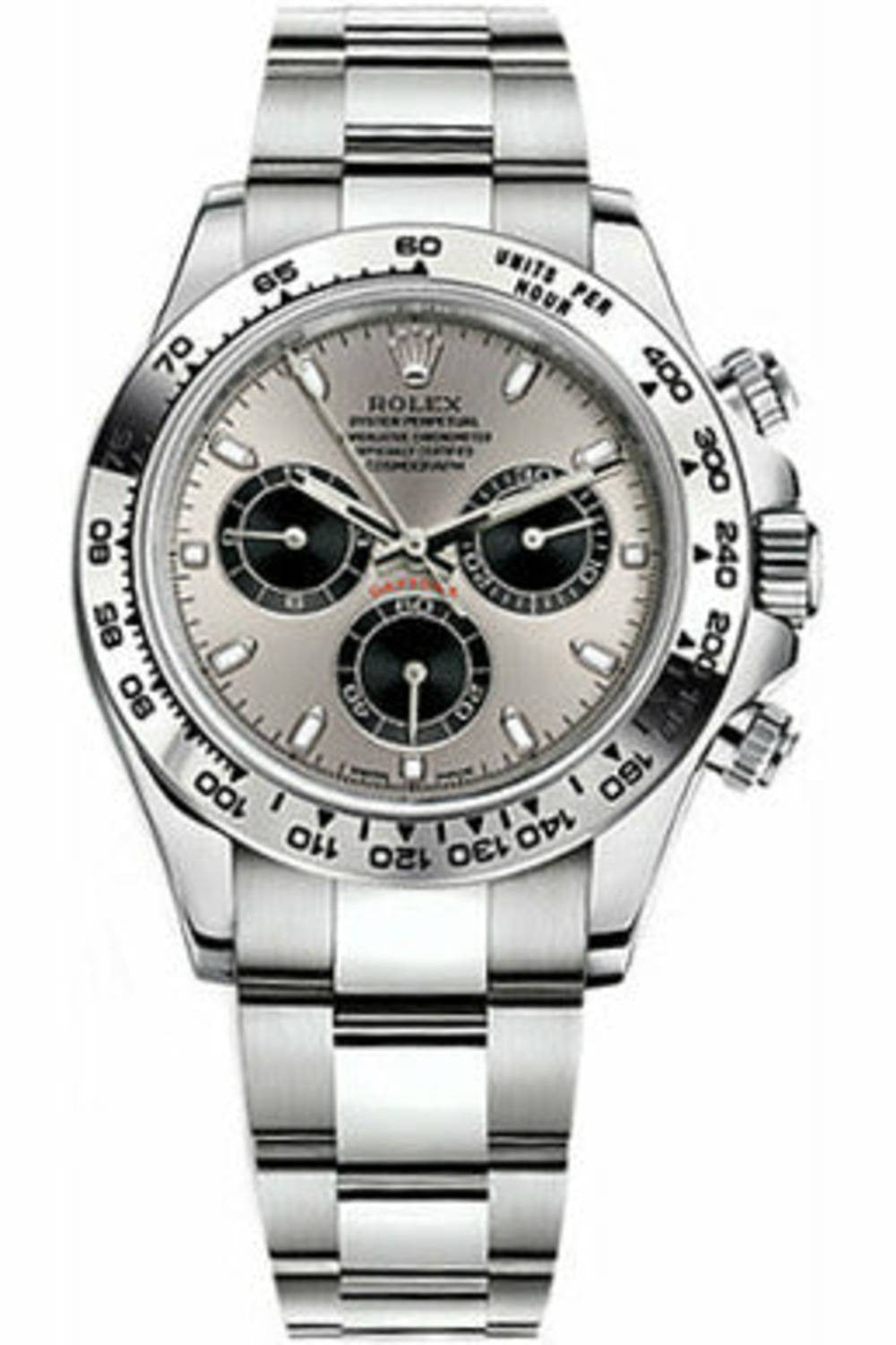Rolex Cosmograph Daytona Luxury Chronograph Watch With Stainless Steel Finish
