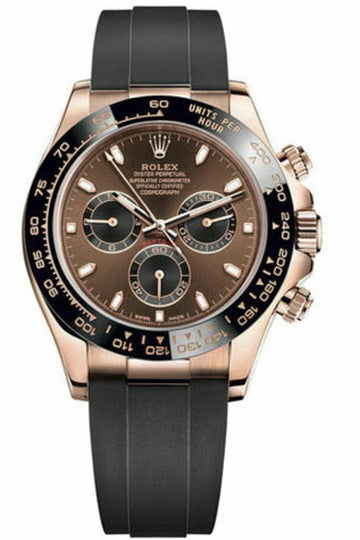 Rolex Cosmograph Daytona Chronograph Watch with 18k Everose Gold Finish