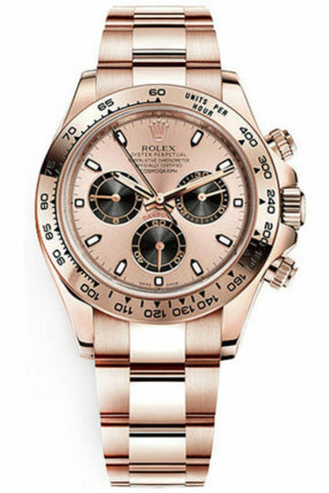 Rolex Cosmograph Daytona 116505 Rose Gold Tone Chronograph Luxury Watch