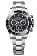Rolex Cosmograph Daytona Oystersteel 40mm Black Dial Luxury Watch
