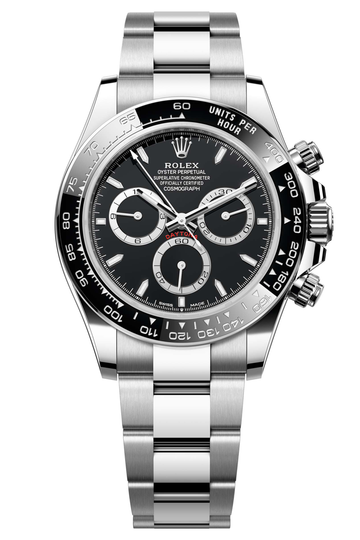 Rolex Cosmograph Daytona Oystersteel 40mm Black Dial Luxury Watch