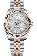 Rolex Datejust 31 Mother of Pearl Jubilee Bracelet Luxury Watch