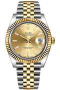 Rolex Datejust 41mm Men's Automatic Two-Tone Luxury Wrist Watch