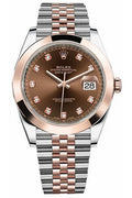 Rolex Datejust 41mm Stainless Steel and 18kt Rose Gold Watch