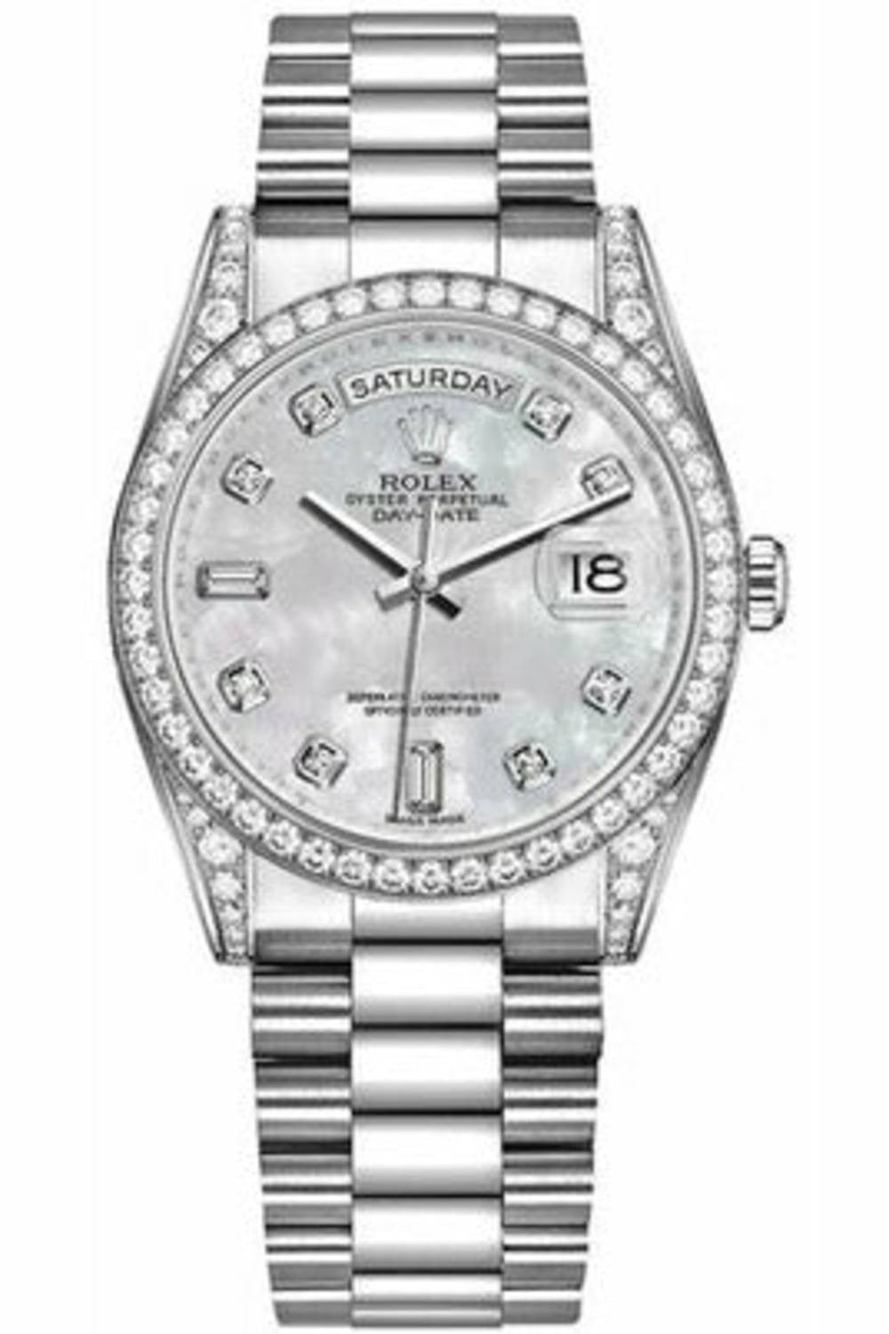 Rolex Day-Date 36mm Luxury Automatic Watch with Classic Design