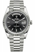 Rolex Day-Date 40mm White Gold Finish Automatic Luxury Watch