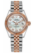 Rolex Lady-Datejust 28mm Mother of Pearl Diamond Luxury Wrist Watch