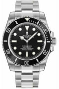 Rolex Submariner Black Dial Stainless Steel Automatic Luxury Sport Watch